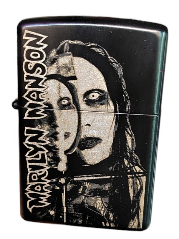 Producto - ENCENDEDOR RECARGABLE A BENCINA MARILYN MANSON 1996