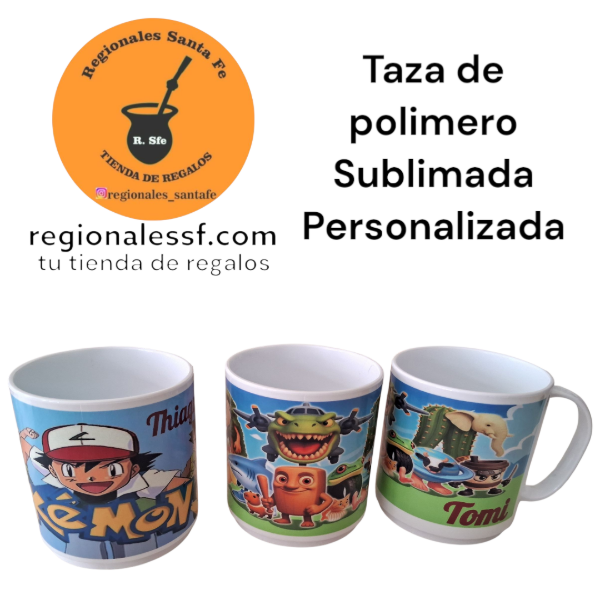 Producto - Taza de polimero personalizada
