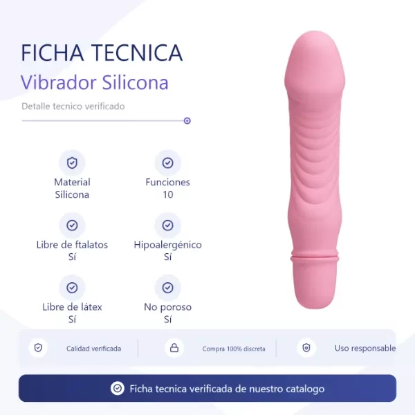 Producto - Vibrador Stev (Pretty Love) - 4