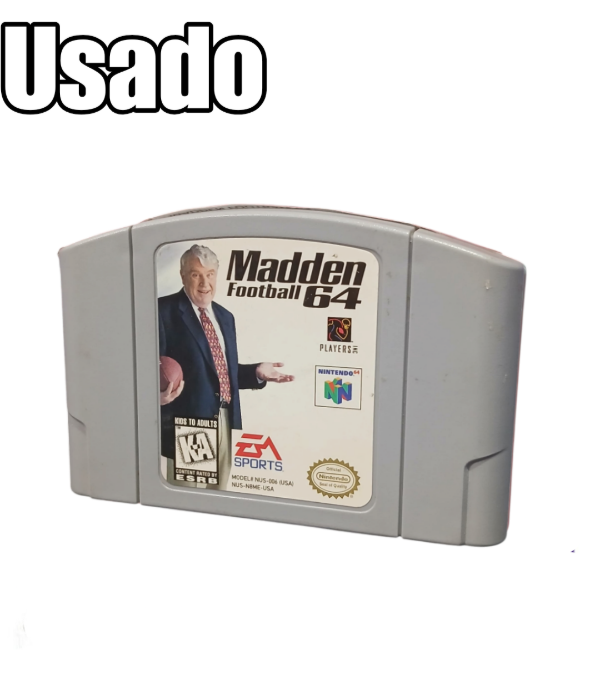 Producto - Madden Football 64 Juego Usado Nintendo 64 USA