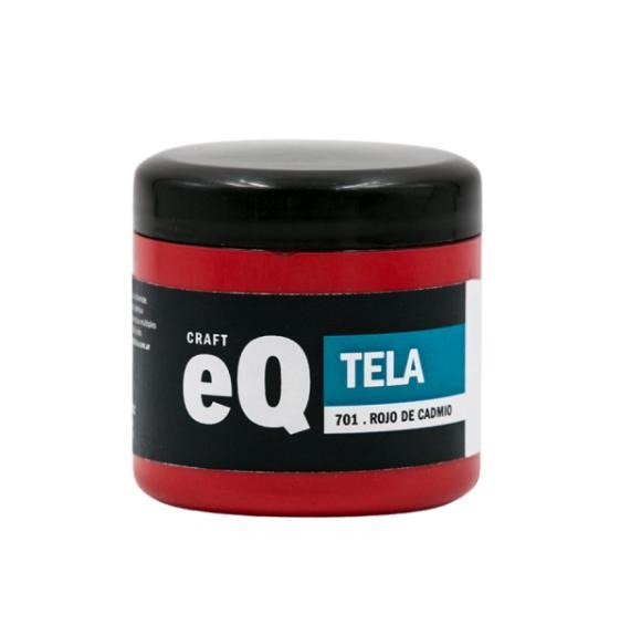 Producto - PINTURA PARA TELA - ROJO CADMIO - 701 - 200 CC