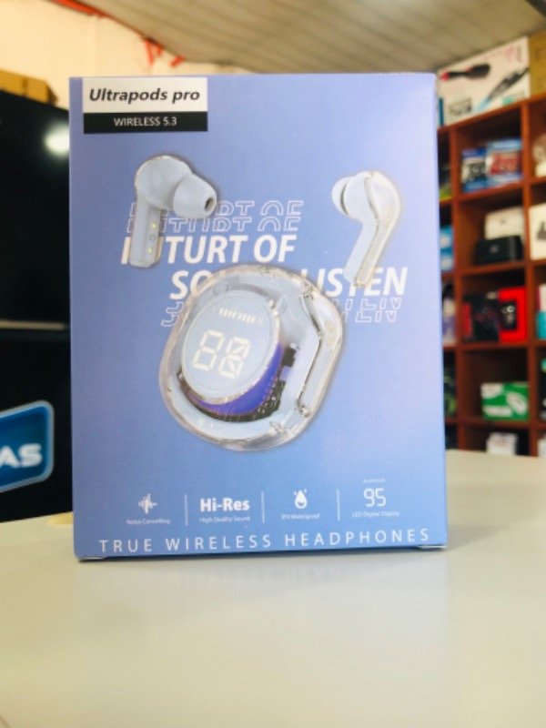 Producto - Auricular UltraPods Pro Celeste