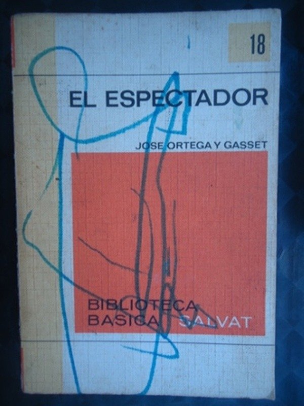 Producto - El Espectador - Ortega Y Gasset - Bib. Basica Salvat Nro 18  1970 - Insc en tapa