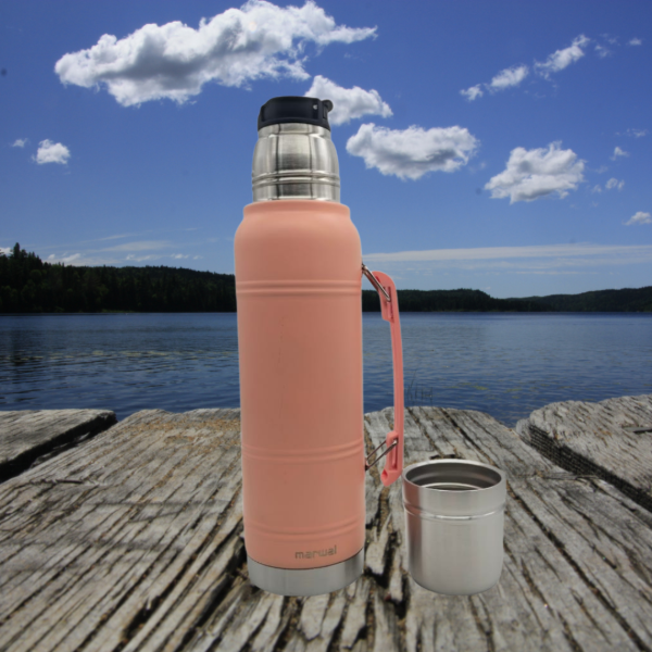 Producto - Termo acero inoxidable 1,25lt Marwal rosa