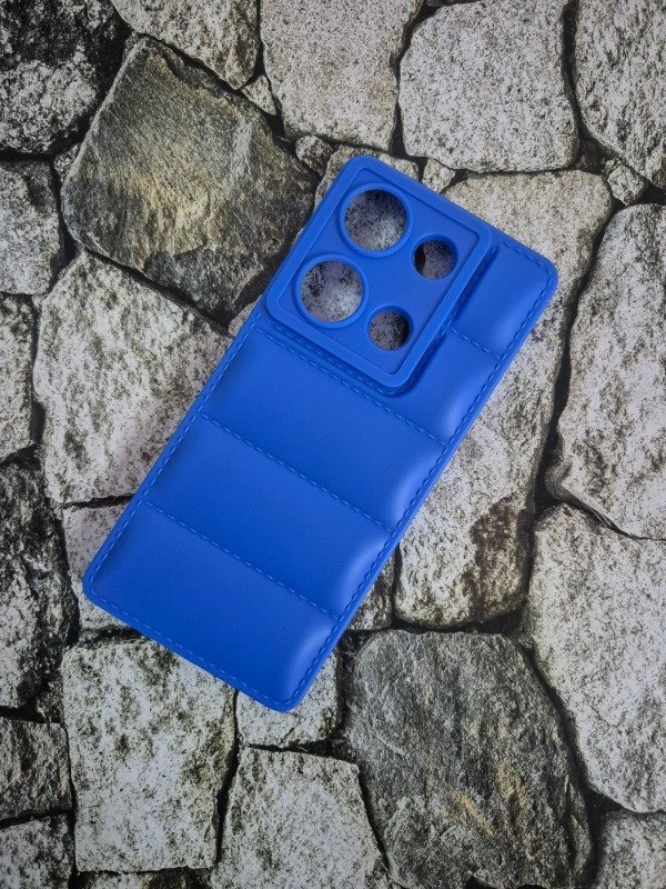 Producto - Funda puffer Xiaomi Note 13 Pro 4G azul