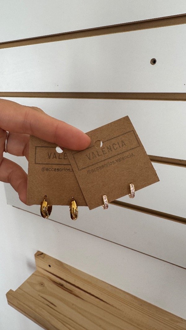 Producto - Pack x2 acero dorado