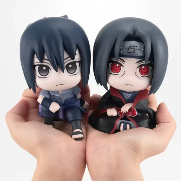 Producto - Set Itachi y Sasuke Look Up - NARUTO SHIPPUDEN, 8cm (Por unidad)