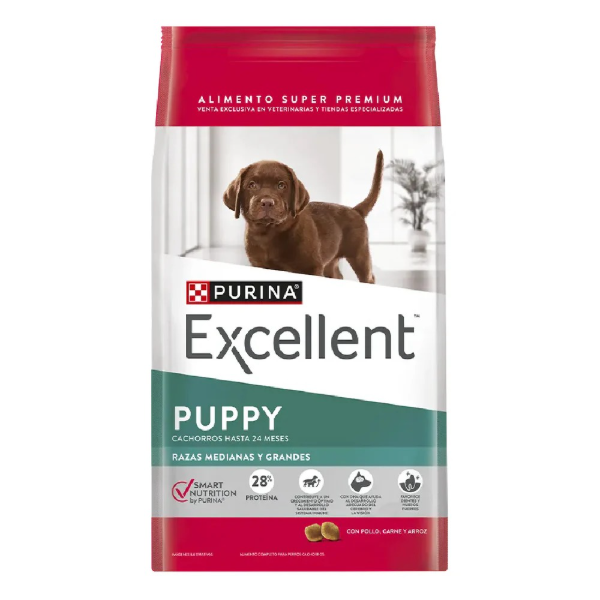 Producto - EXCELLENT Cachorro Pollo Arroz Rmg x 20 kg