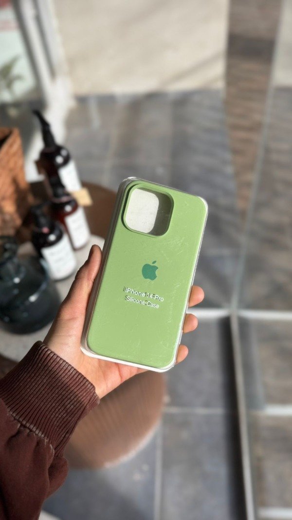 Producto - Silicone Case Verde (Iphone 14 Pro)