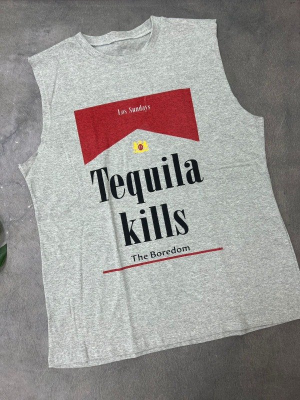 Producto - REMERON SIN MANGAS TEQUILA KILLS