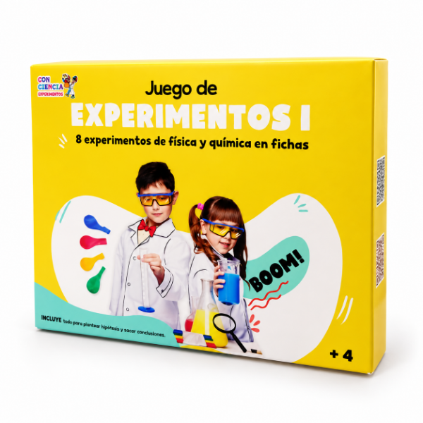 Producto - Juego De Experimentos I Ciencia Niños 4 Años Fisica Quimica - 0