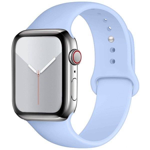 Producto - Malla Apple Watch Silicone Celeste