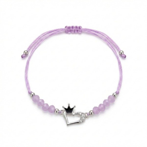 Producto - Pulseras Hilo De Seda - Lila