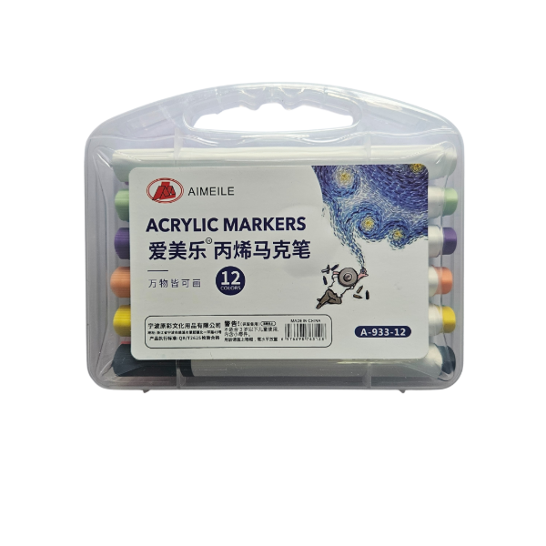 Producto - Marcadores Acrílicos en Valijita x12