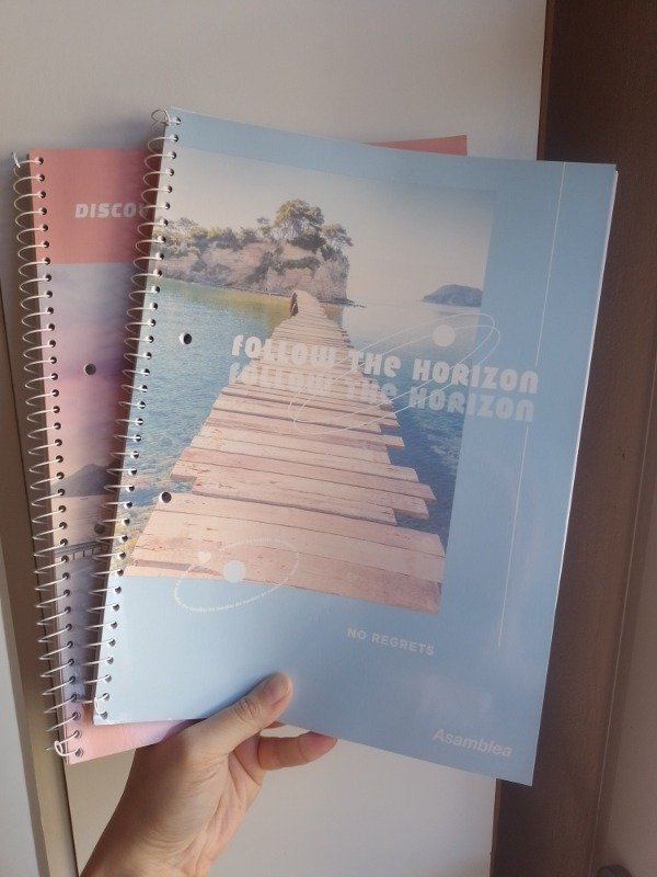 Producto - Cuaderno a4 rayado Paisajes