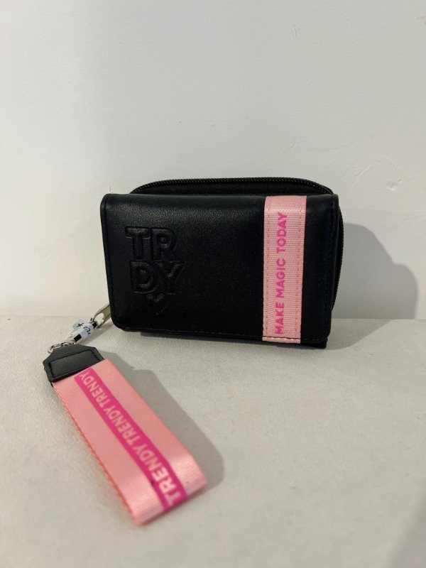 Producto - mini billetera trendy negro 287