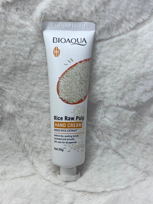 Producto - Crema para manos de arroz bioaqua 30g