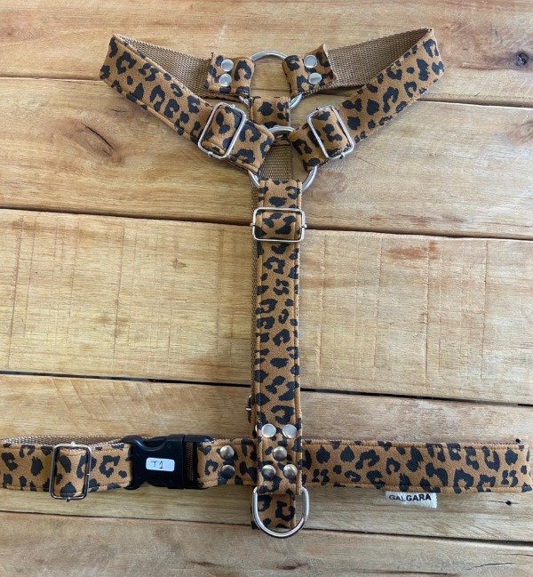 Producto - Pretal en H Animal Print