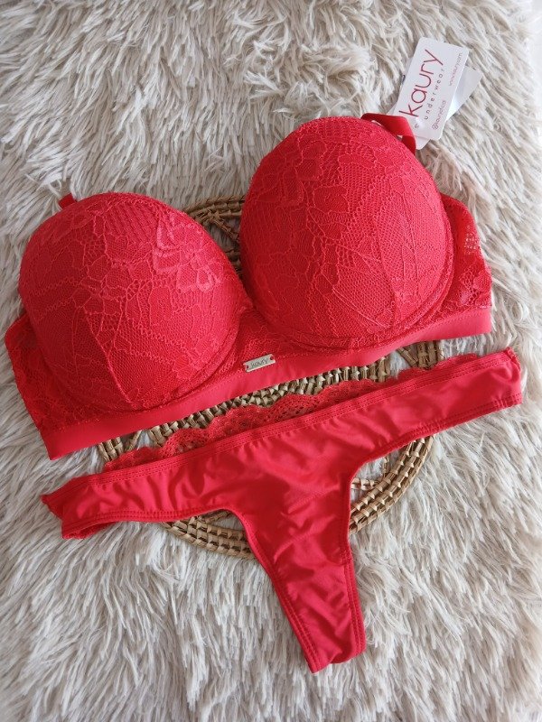 Producto - Conjunto armado combinado rojo T.100