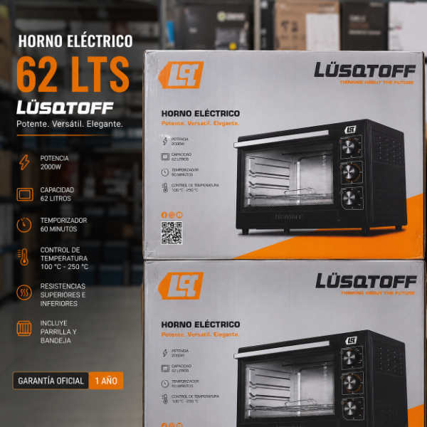 Producto - HORNO ELECTRICO 62LTS LUSQTOFF