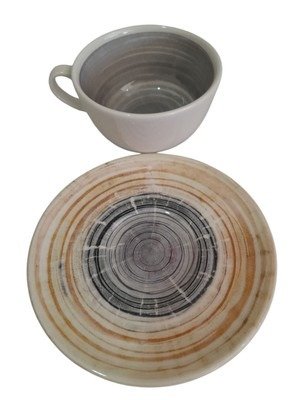 Producto - TAZA DE TE CON PLATO UNNI PUZZLING 220 CC / CODIGO L5