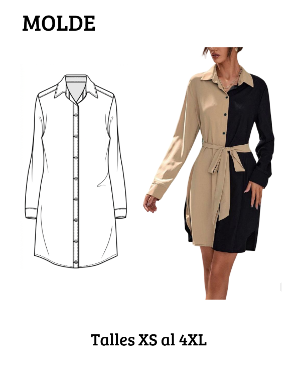 Producto - Vestido camisero KORI
