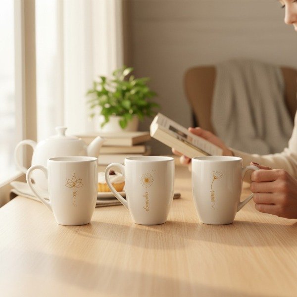Producto - SET 3 TAZAS BOMBE SURTIDAS DECO 330 CC (NO VIENE EN CAJA)