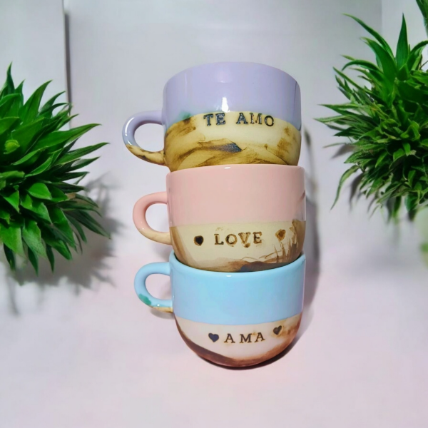 Producto - TAZÓN LOVE,AMA,TE AMO