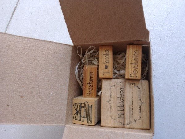 Producto - Kit de sellos Mi Biblioteca