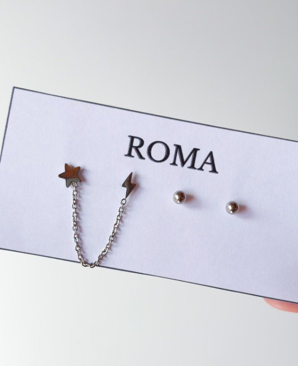 Producto - PACK AROS COLGANTES Y BOLITA