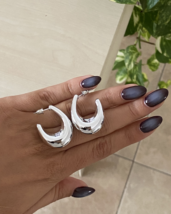 Producto - Aros Ava Plateados