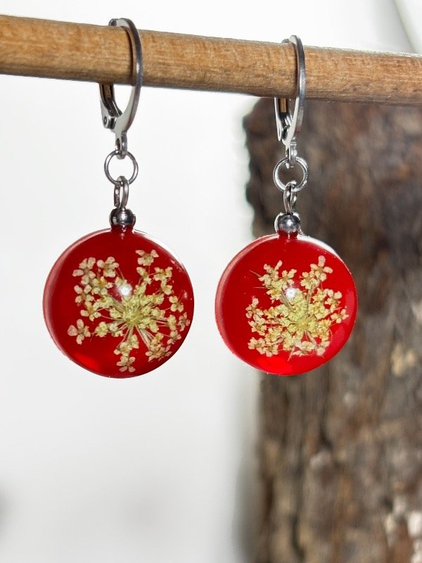 Producto - Aros mami majus rojos