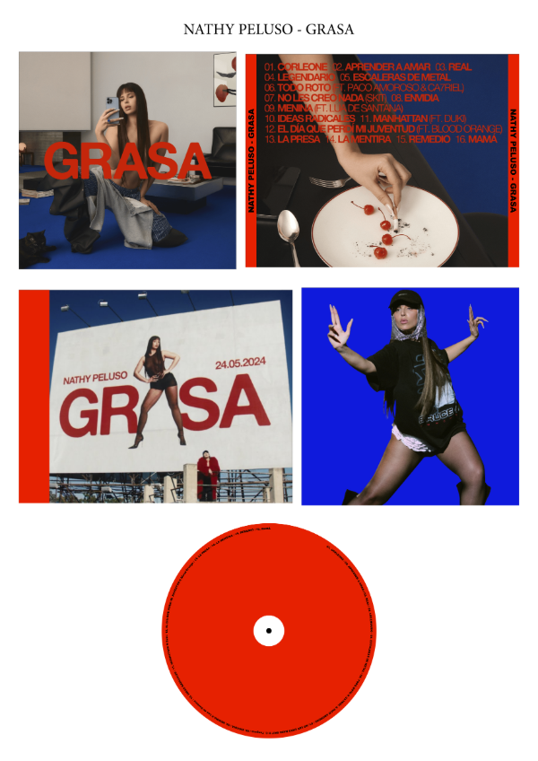 Producto - NATHY PELUSO "GRASA" CD Custom
