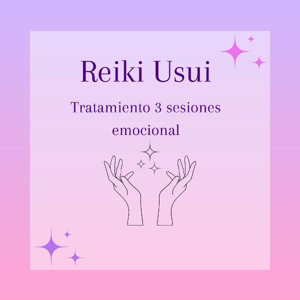 Producto - Reiki Usui (3 sesiones)