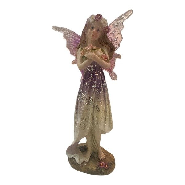 Producto - HADA PARADA ALAS SILICONA COLOR ROSA / VIOLETA 14 CM - 14478