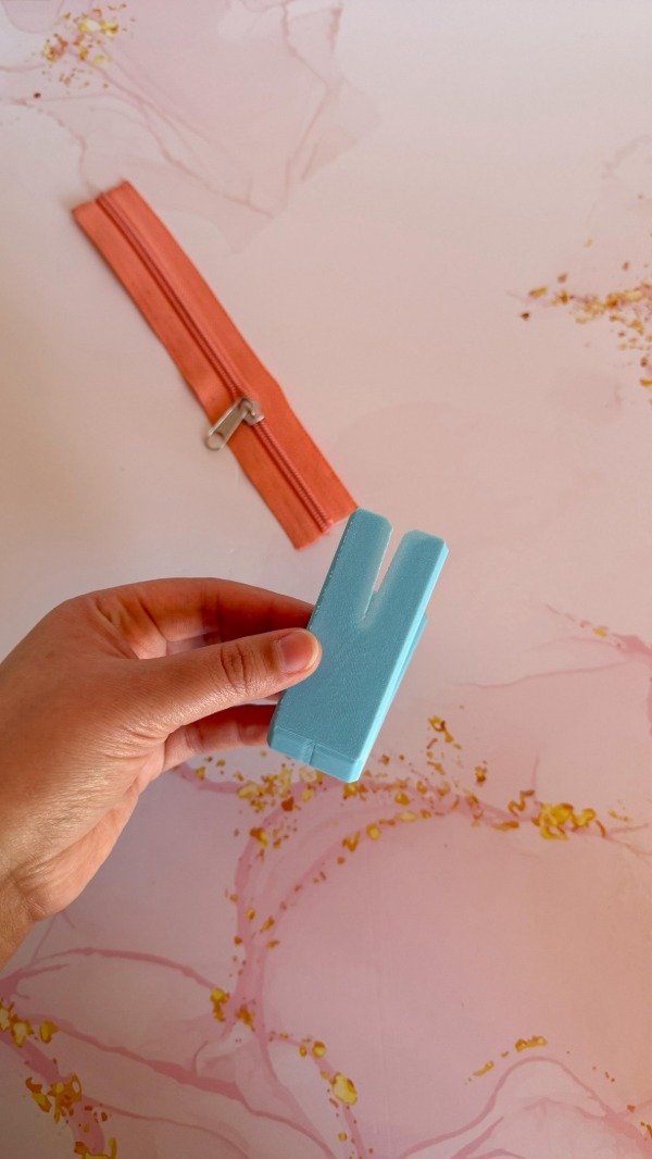 Producto - Colocador de deslizador celeste