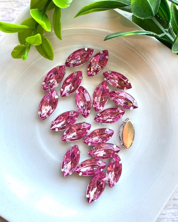 Producto - 7X15 NAVETTE ROSA FUERTE