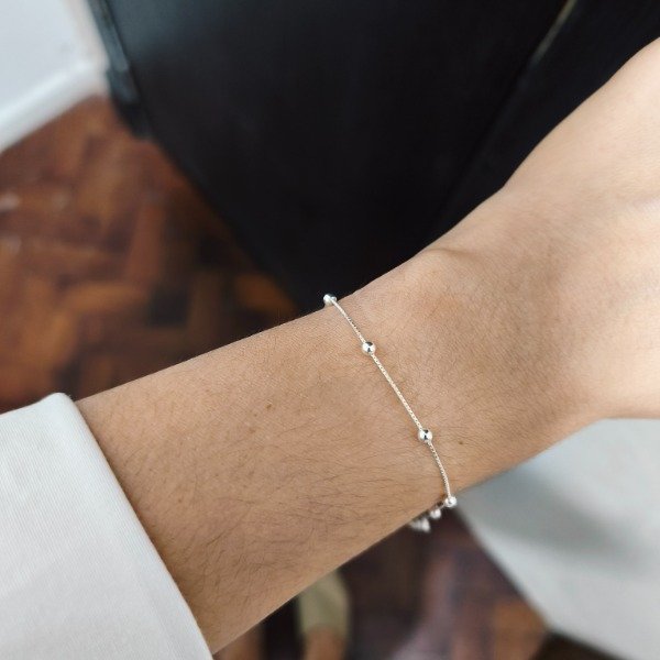 Producto - Pulsera veneciana con pelotitas (#574)