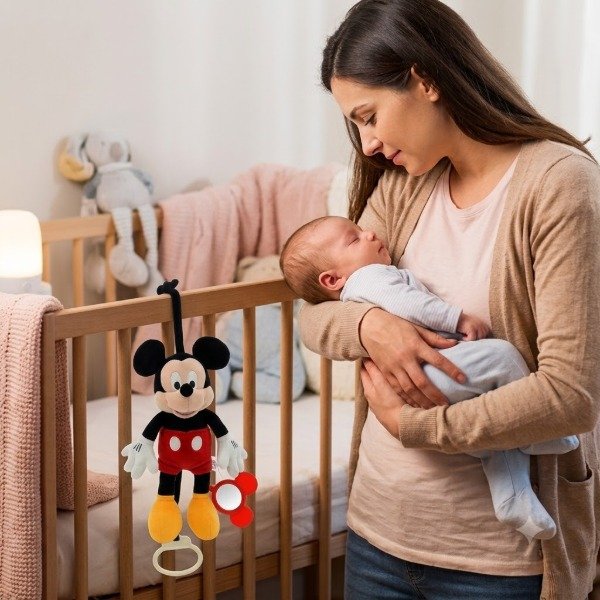 Producto - Cunero Musical Mickey Suave 30cm Disney Phiphi Toys