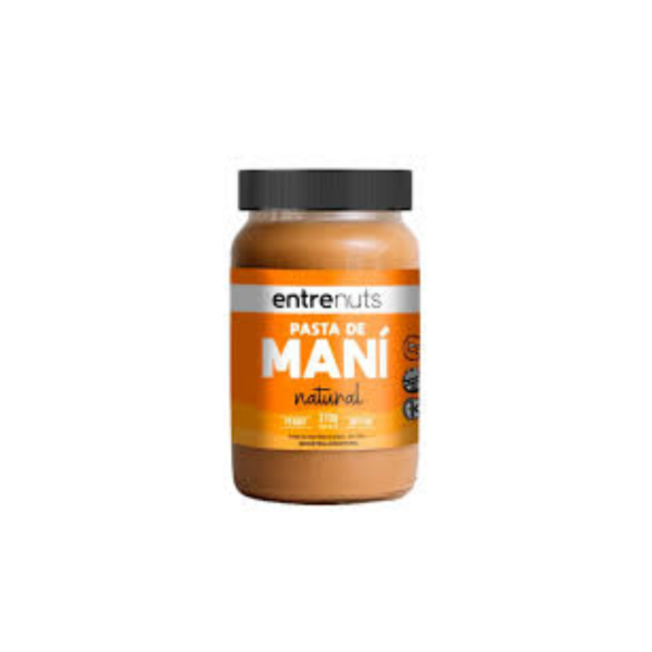 Producto - Pasta de Maní Natural Entrenut 370g