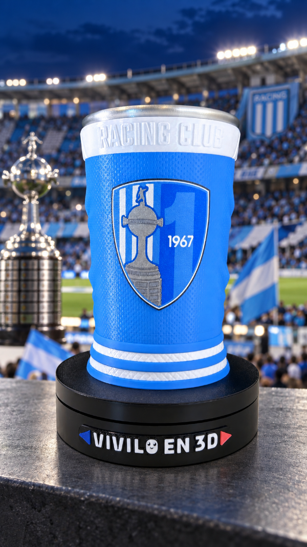 Producto - VASO CHOPP 500ML RACING CLUB CAMPEON DE AMERICA - 1