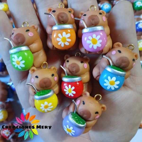 Producto - Carpinchitos para llaveros