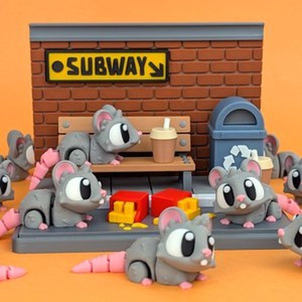 Producto - Ratas con Playset