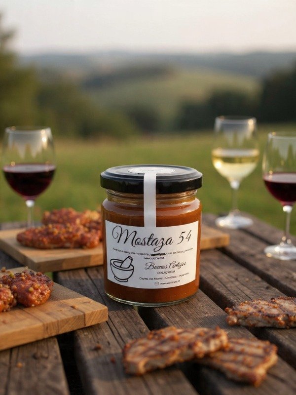 Producto - Mostaza especiada - Mostaza 54