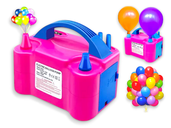 Producto - Inflador Eléctrico p/Globos 2 Picos