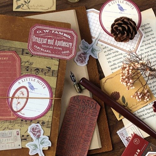 Producto - Stickers y Papeles para Journaling - Rose Dream