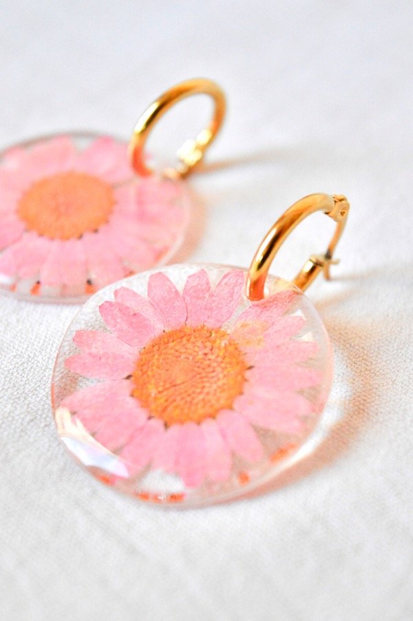 Producto - Aritos Margarita Rosa
