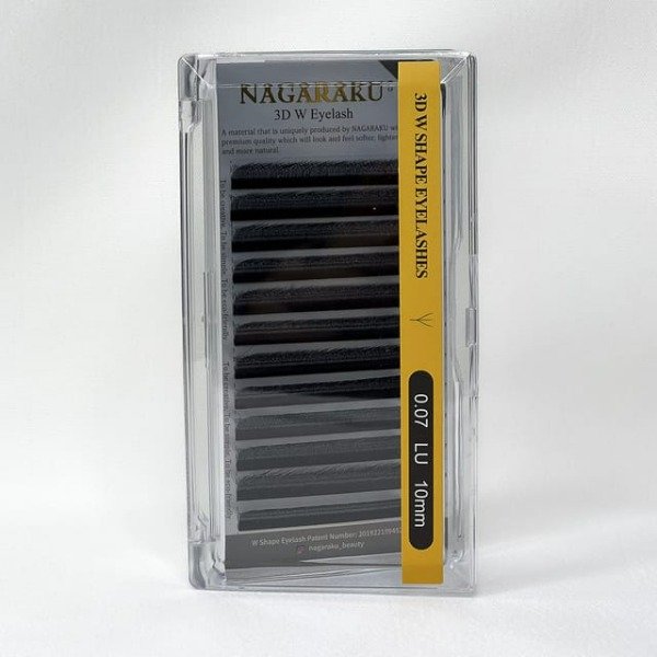 Producto - PESTAÑA NAGARAKU TECNOLOGICA 3D, 4D, 5D CURVA "LU" (N) MIX 0.07