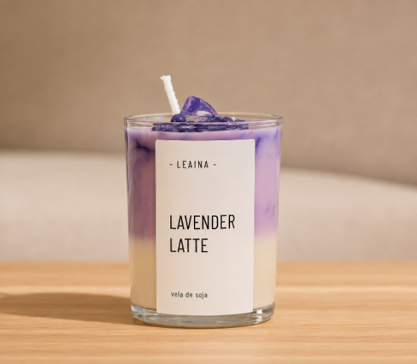 Producto - Velas de Soja Aromáticas  Colección Latte - 4