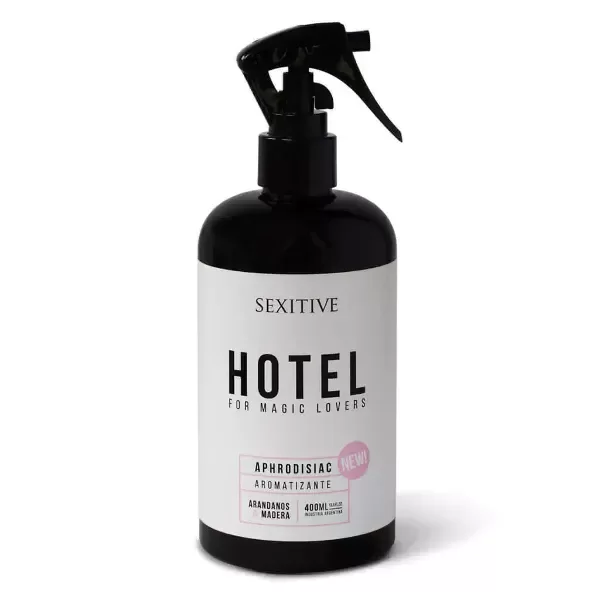 Producto - Hotel For Magic Lovers Spray Aromatizante con feromonas Sexitive 400ml
